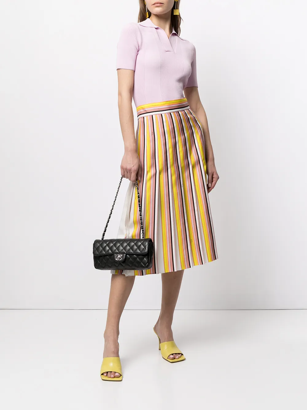 фото Chanel pre-owned сумка на плечо classic flap medium 2006-го года