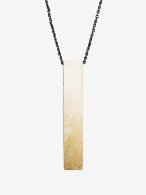 Parts of Four Wedge pendant necklace