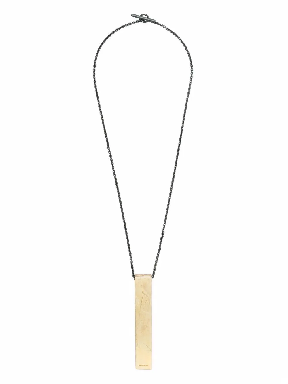 PARTS OF FOUR WEDGE PENDANT NECKLACE