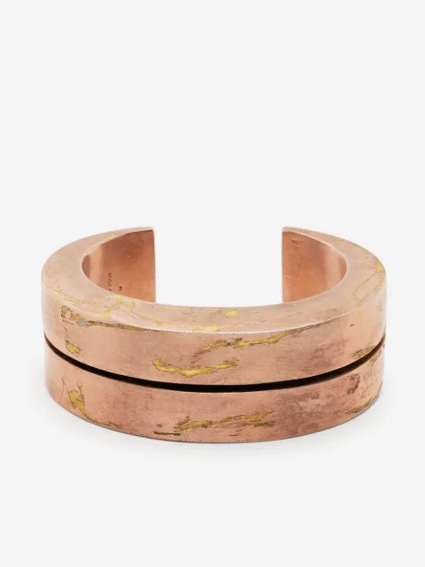 Parts of Four Crescent Crevice v2 bracelet