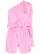 Image 1 of Rick Owens one-shoulder draped playsuit