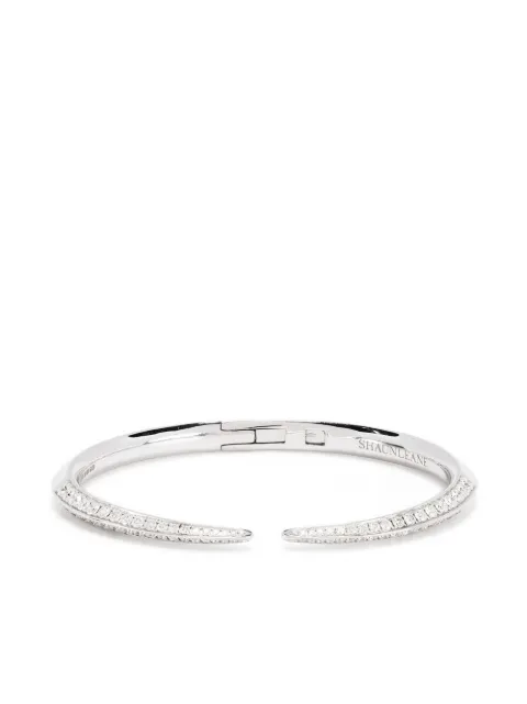 Shaun Leane pulsera Sabre en oro blanco de 18kt con diamantes