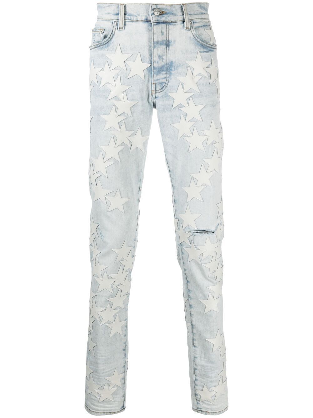 amiri jeans with stars