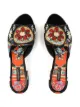 Dolce & Gabbana embellished floral sandals