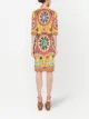 Dolce & Gabbana Abito midi con stampa