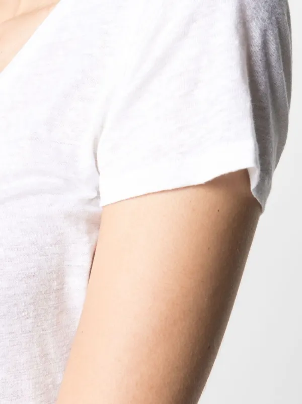 Majestic Filatures Vネック Tシャツ | ホワイト | FARFETCH JP