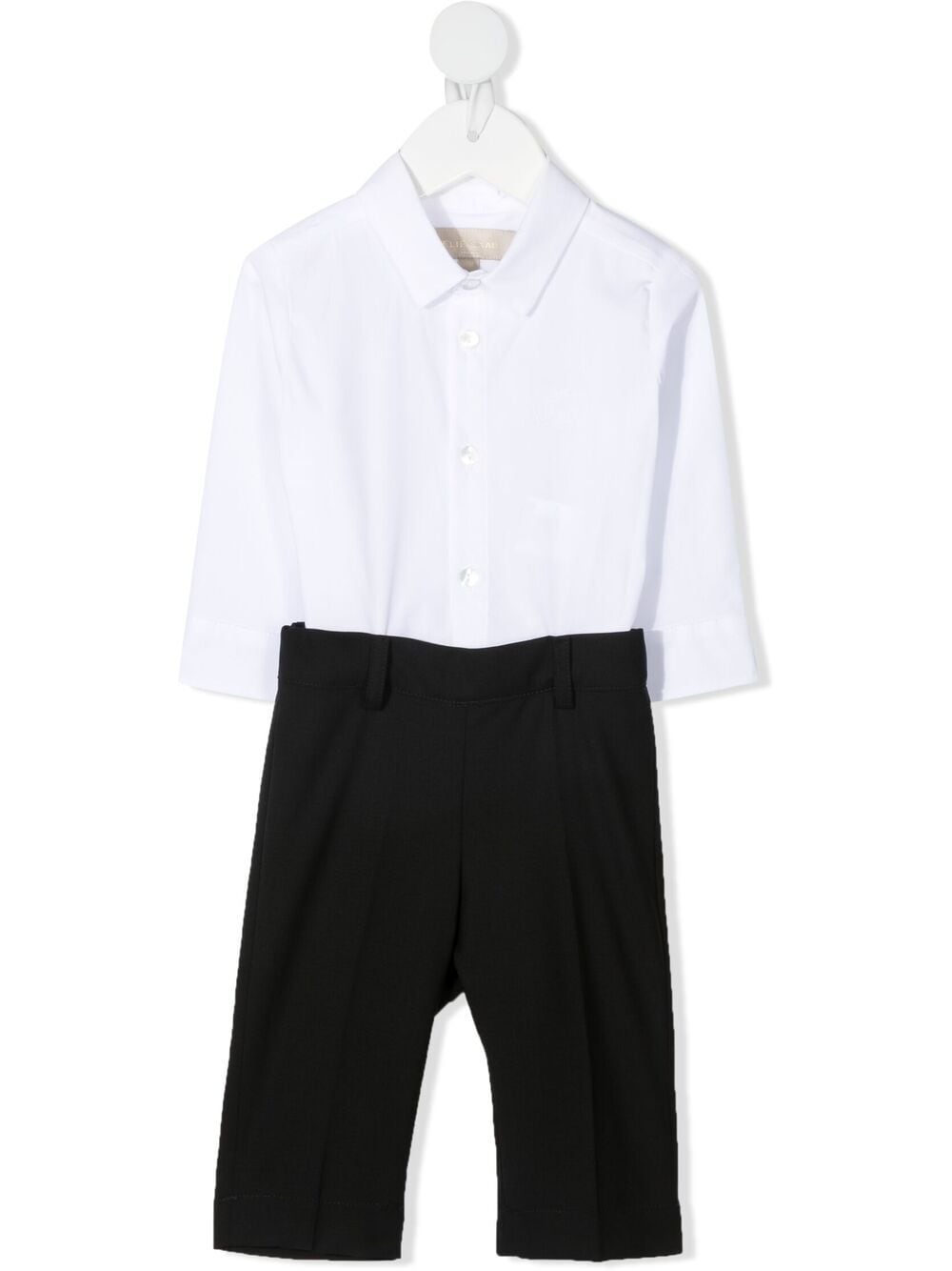 Elie Saab Junior Babies' Shirt And Trousers Set In 白色