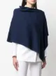 Lamberto Losani asymmetric cashmere cape