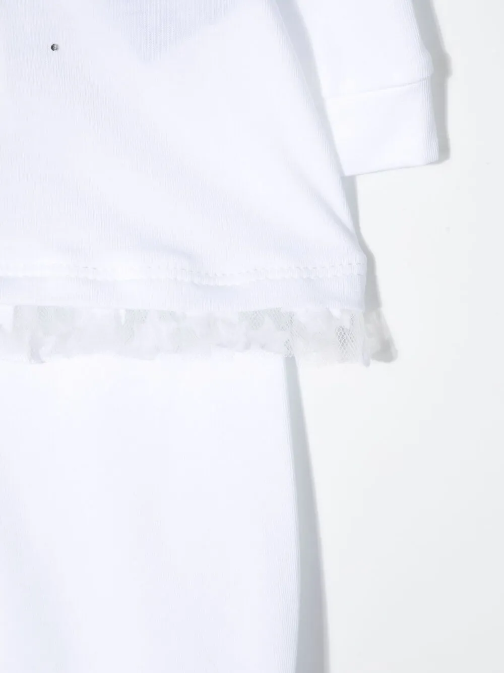 фото Miss blumarine декорированный спортивный костюм
