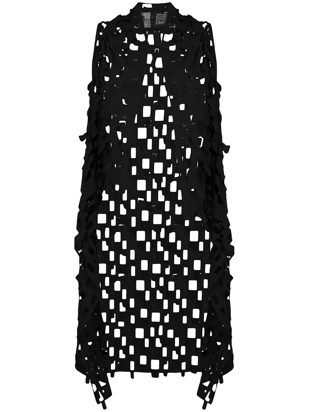 Rundholz перфорированная накидка без рукавов