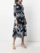 Samantha Sung Aster graphic-print cotton dress