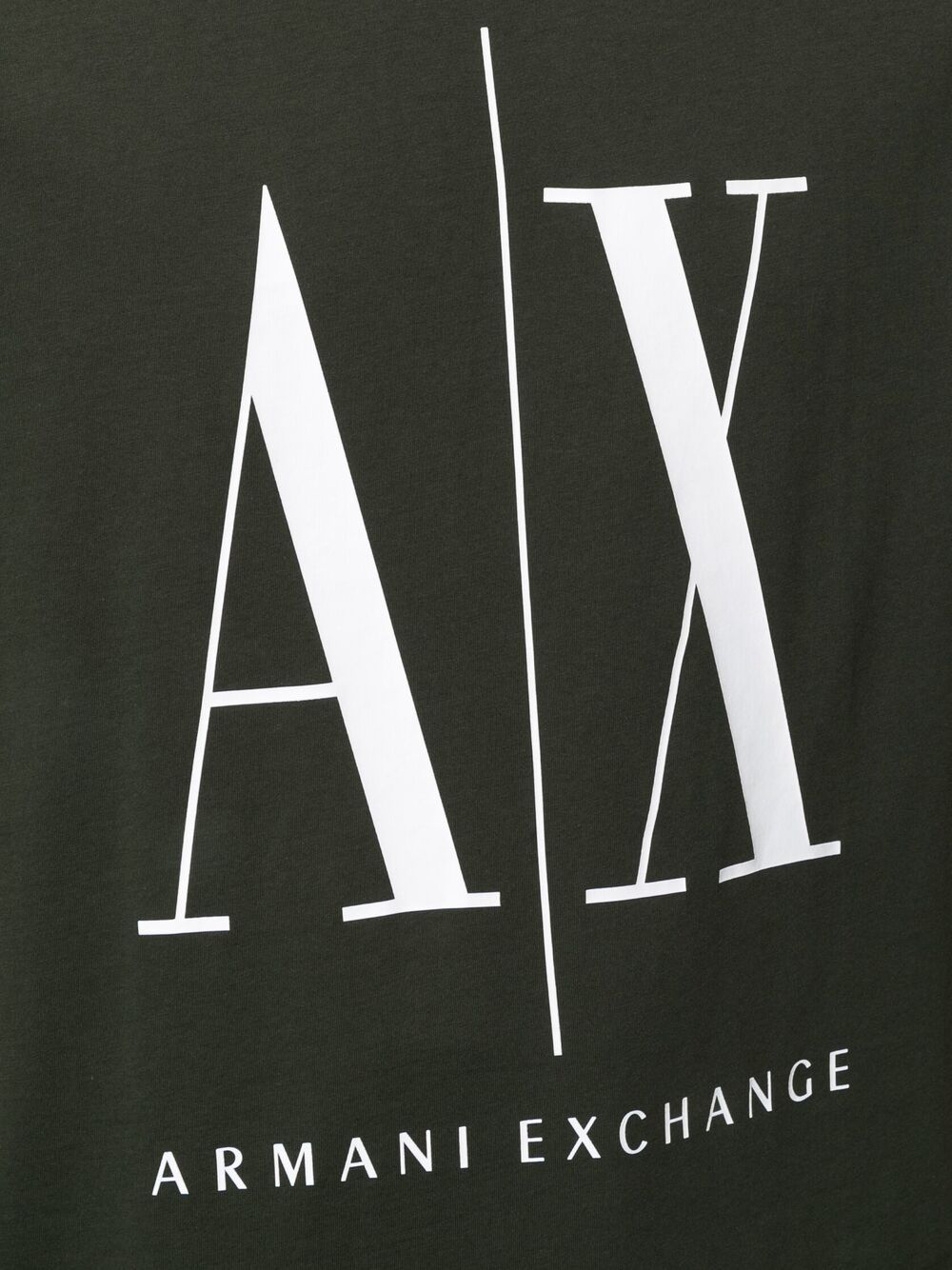 фото Armani exchange футболка с надписью