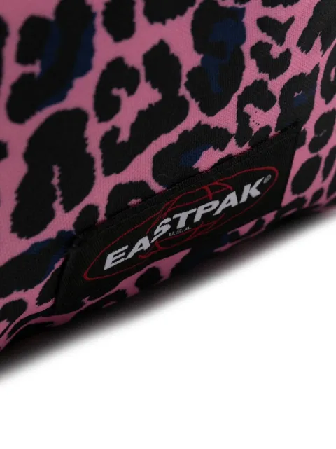 eastpak leopard print