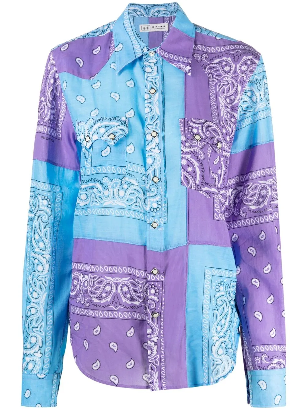 фото Re-worked рубашка cancun с принтом