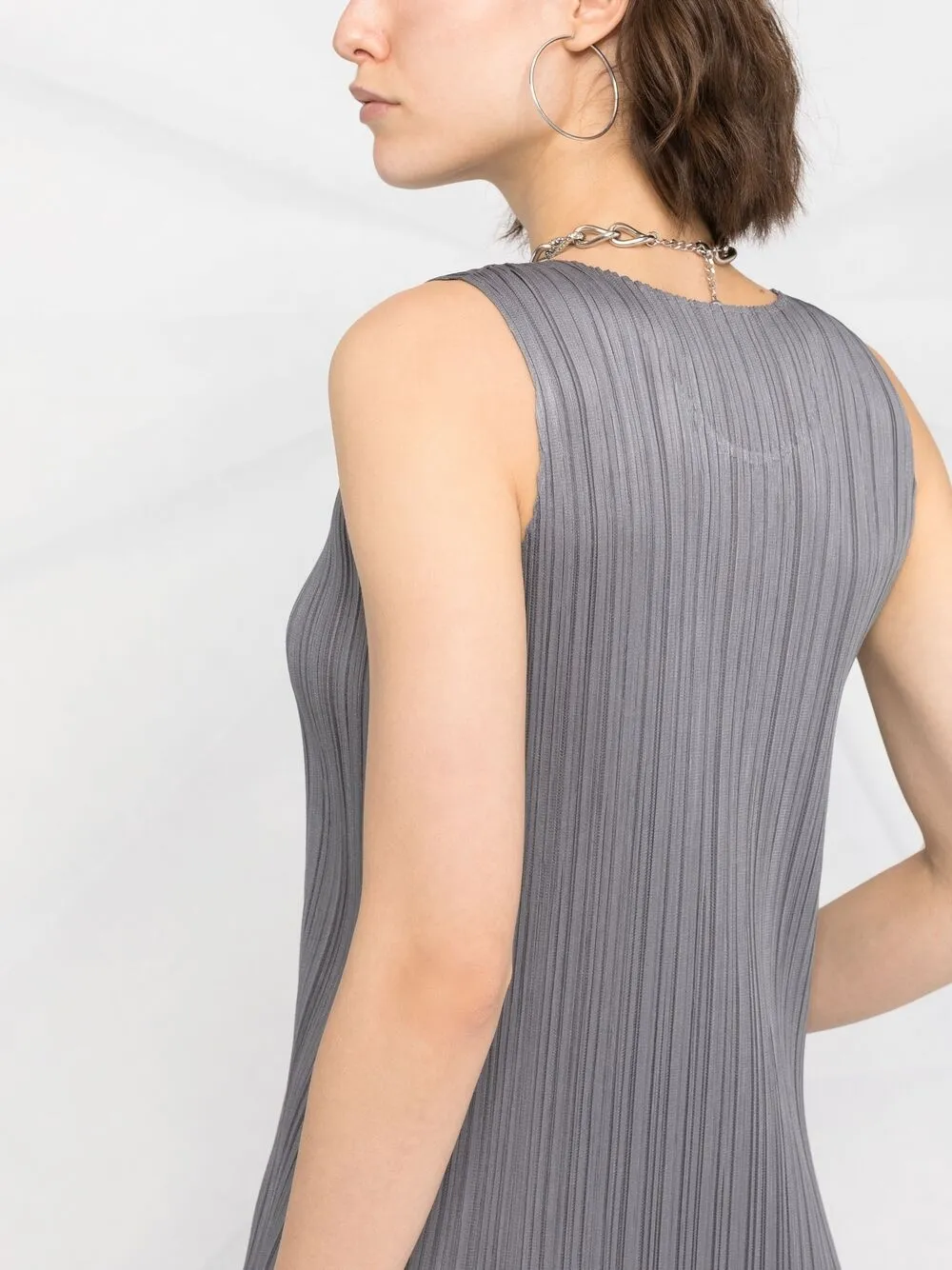 фото Pleats please issey miyake плиссированный топ