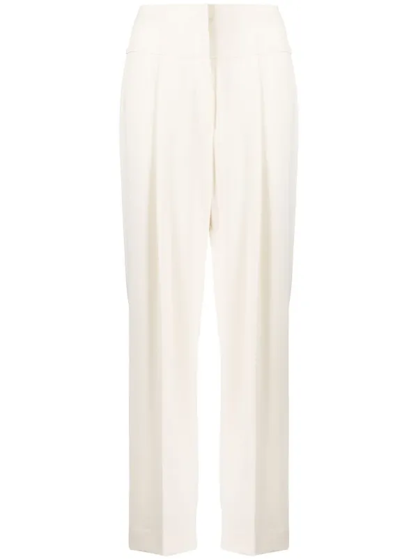 Theory Pleated Carrot Pant - Farfetch