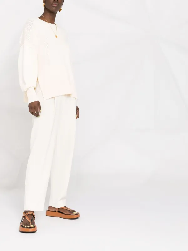 Theory Pleated Carrot Pant - Farfetch