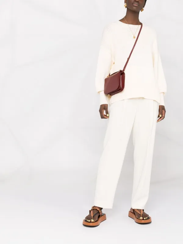 Theory Pleated Carrot Pant - Farfetch