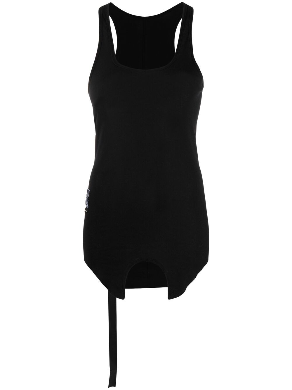 

Rick Owens DRKSHDW cutout ribbed tank top - Black