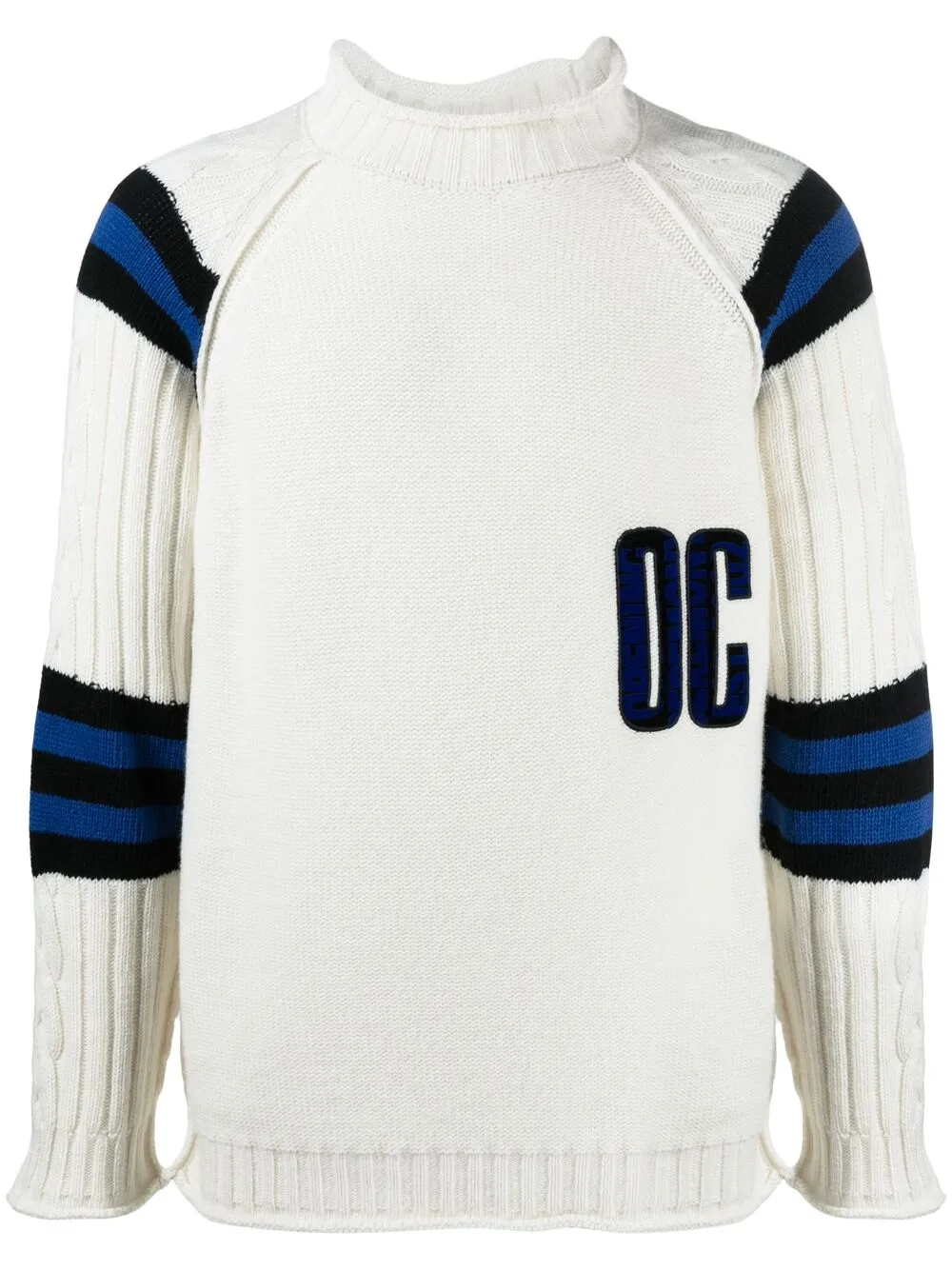 

Opening Ceremony logo-patch jumper - White