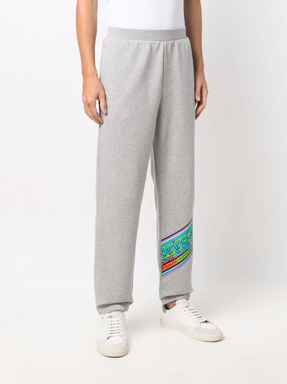 Shop Opening Ceremony Cartoon-print Track Pants In Grau