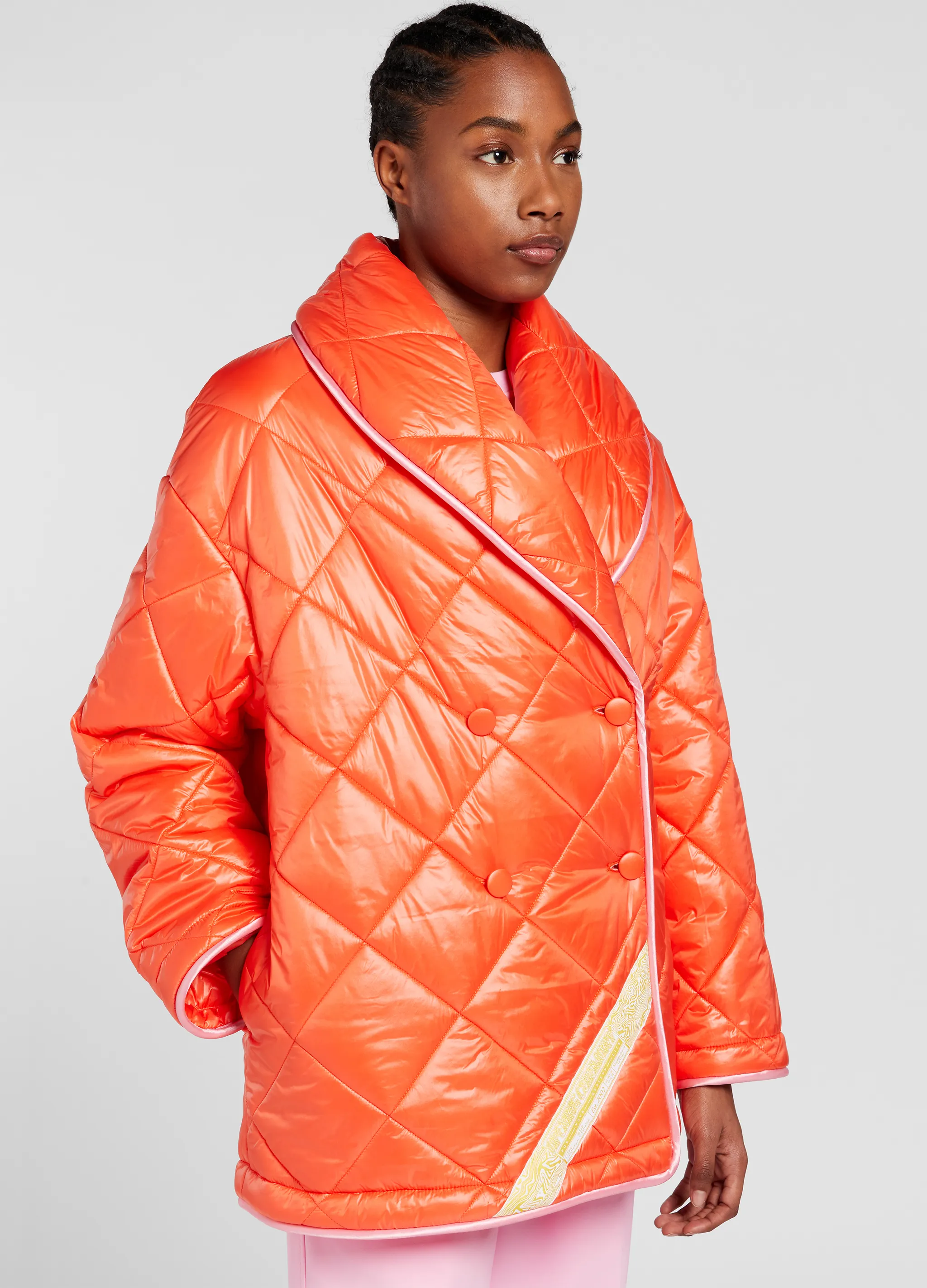 MATELASSE' COAT