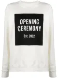 Opening Ceremony box-logo sweatshirt - White