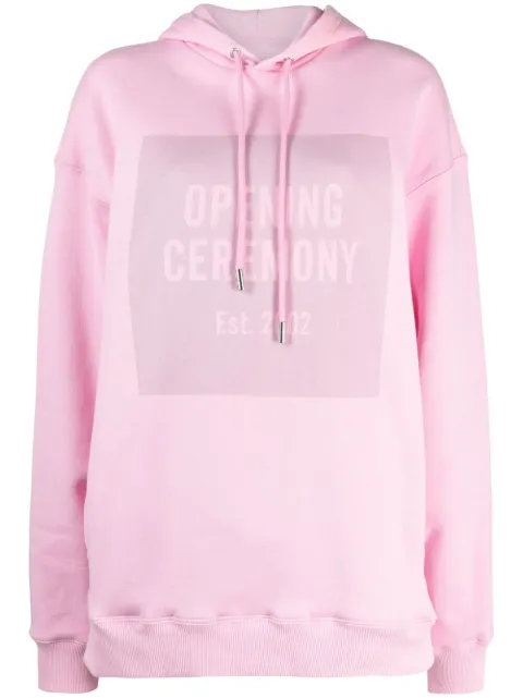 Opening Ceremony box logo hoodie