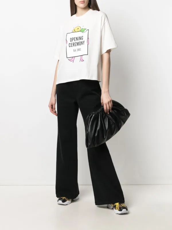opening ceremony box logo moletom com capuz