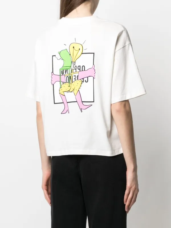 opening ceremony box logo moletom com capuz