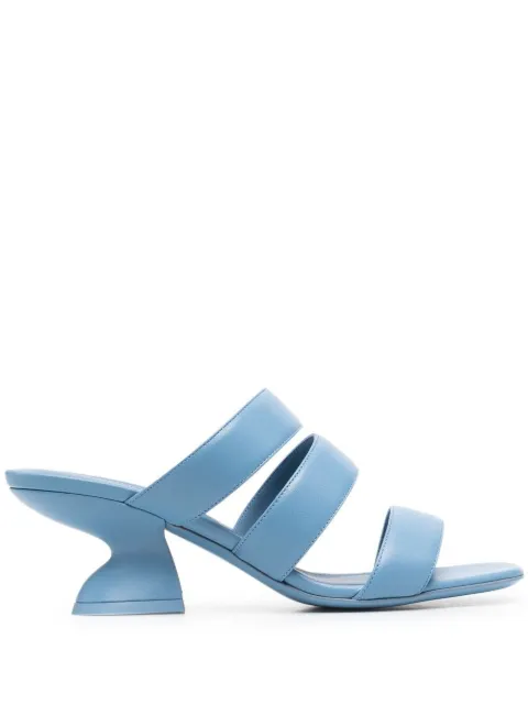 Ferragamo sandalias con tacón de diseño de 70mm