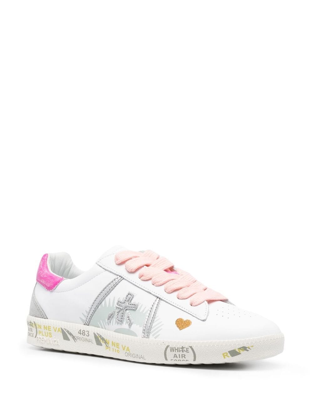 Premiata Andy low-top sneakers - Wit