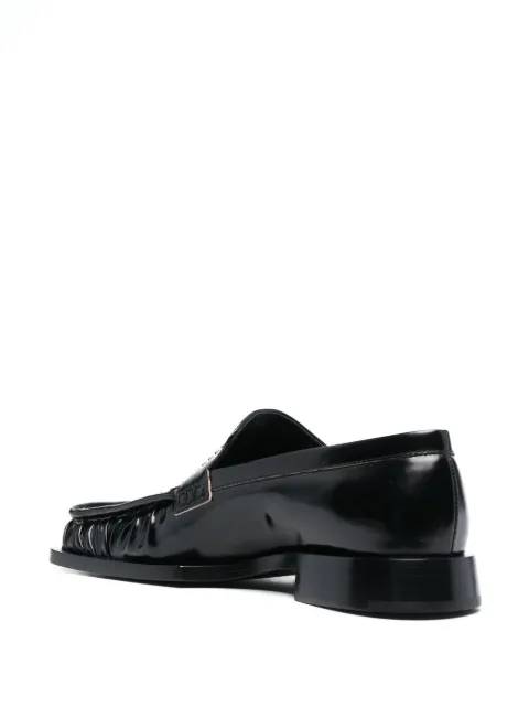 jil sander square toe flats