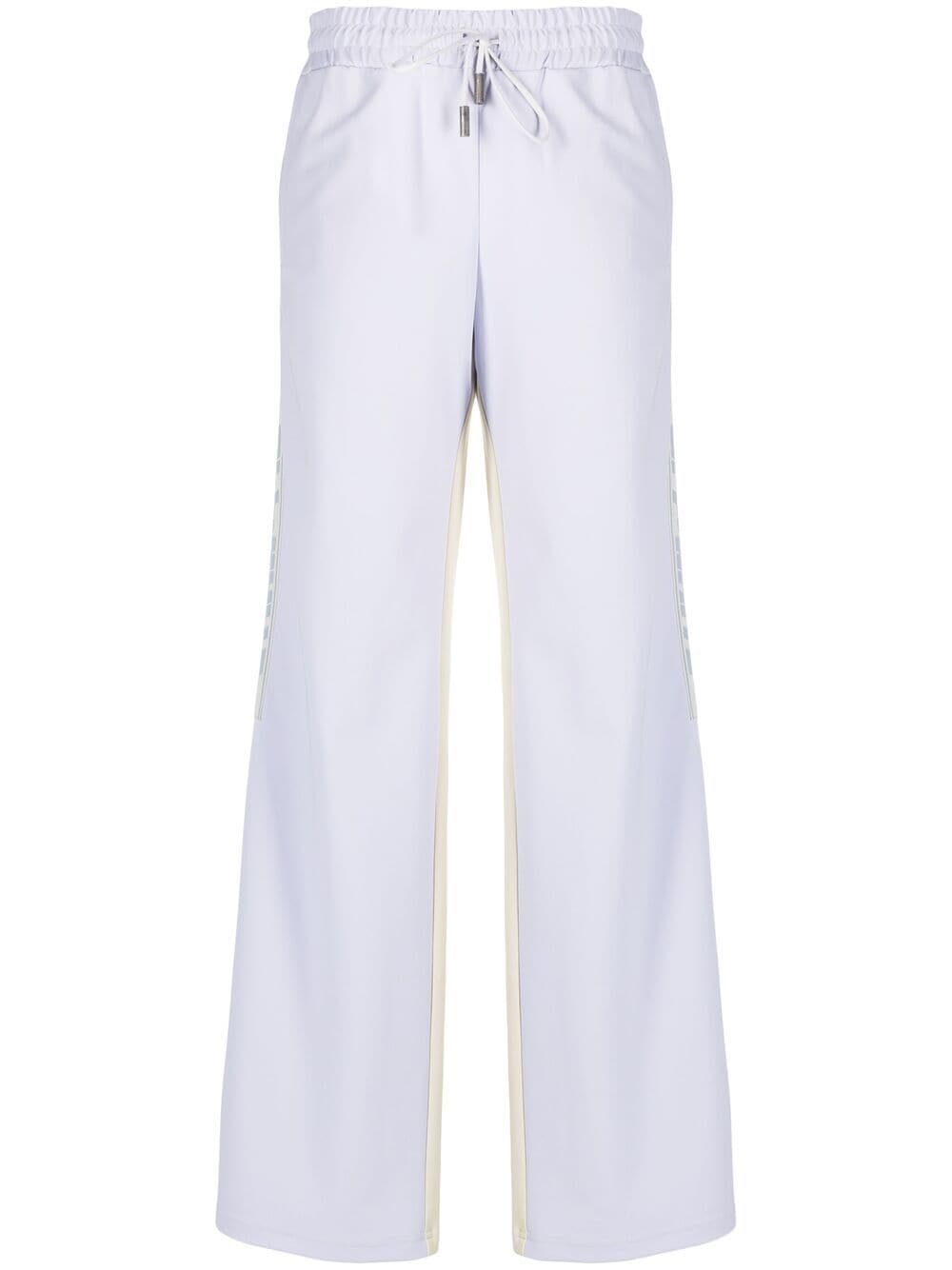 Off-white Panelled Track Pants In Purple