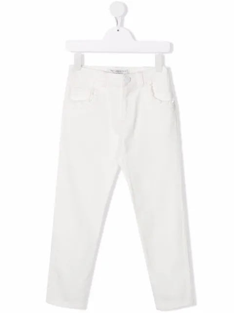Philosophy Di Lorenzo Serafini Kids frayed-detail skinny jeans