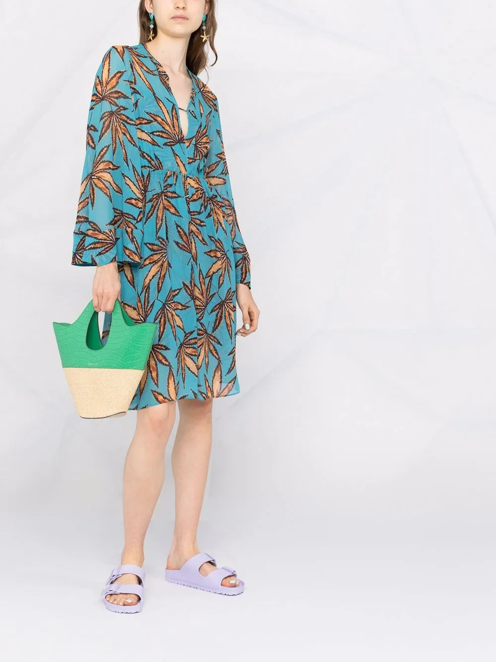 Whistles luna cordilla print sale dress