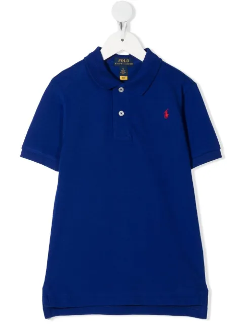 POLO RALPH LAUREN KIDS playera tipo polo con logo bordado