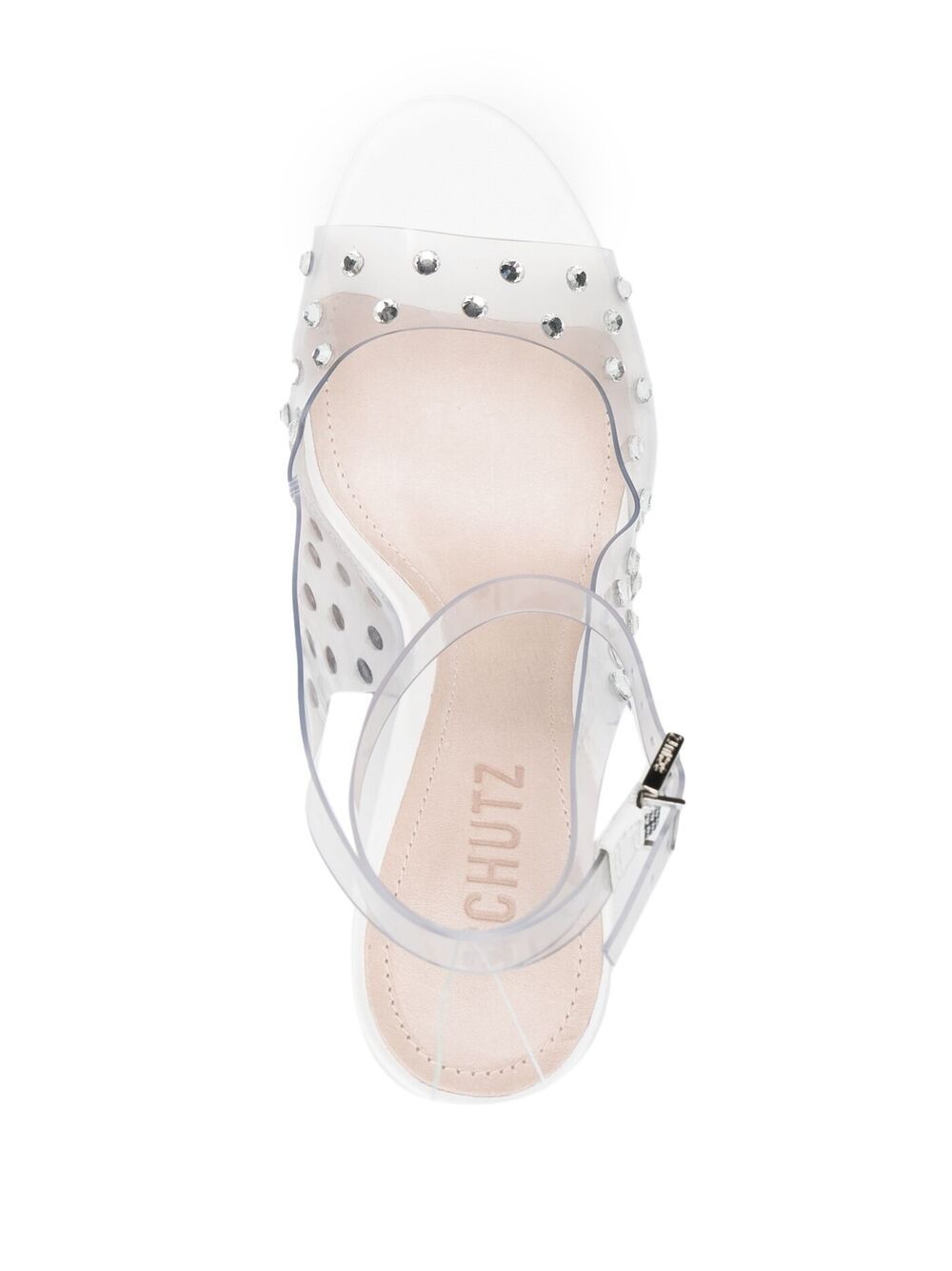 фото Schutz crystal-embellished sandals