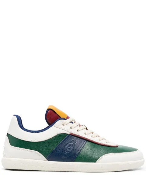 Tod's colour-block low-top sneakers