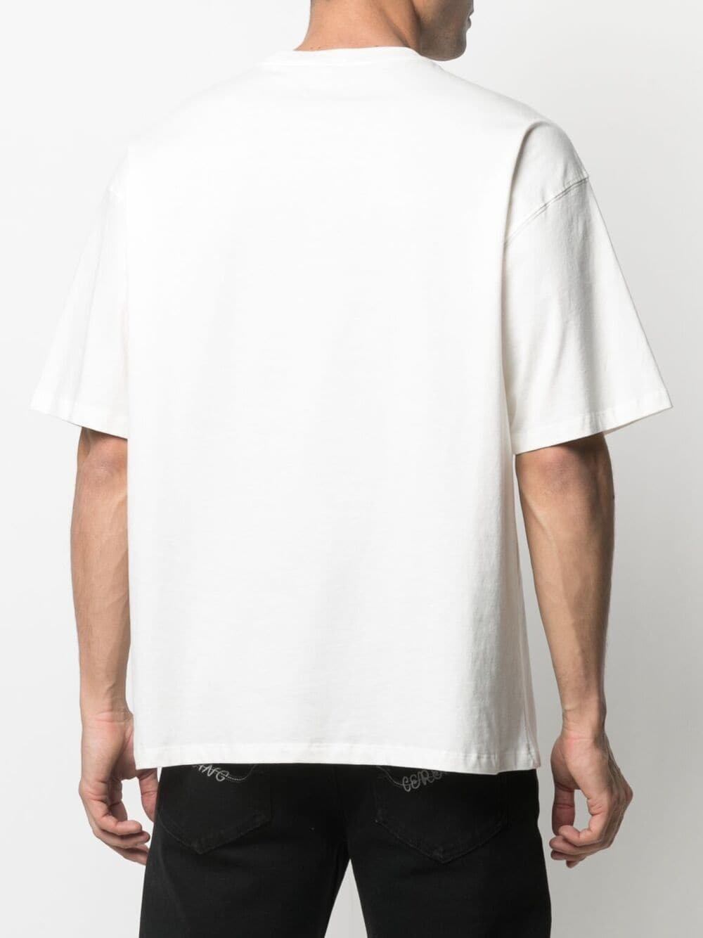 Opening Ceremony White Melted Logo Short Sleeve Shirt – BlackSkinny