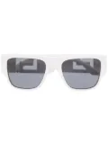 Versace Eyewear Greca square-frame sunglasses - White