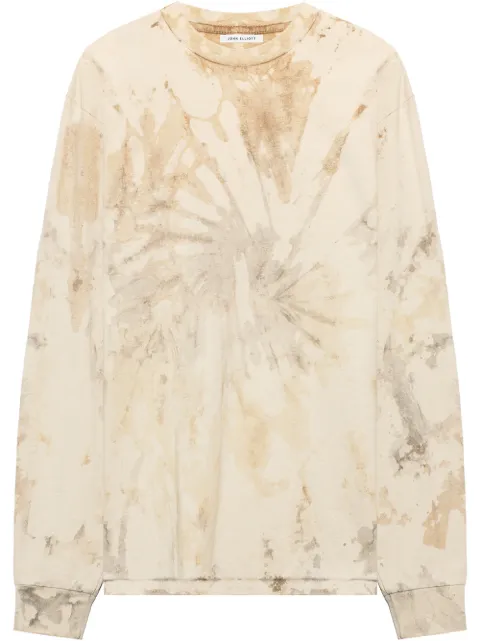 John Elliott tie-dye long sleeve sweatshirt