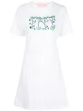 BAPY BY *A BATHING APE® logo T-shirt dress - White