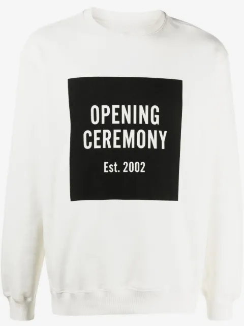 Opening Ceremony sudadera con logo