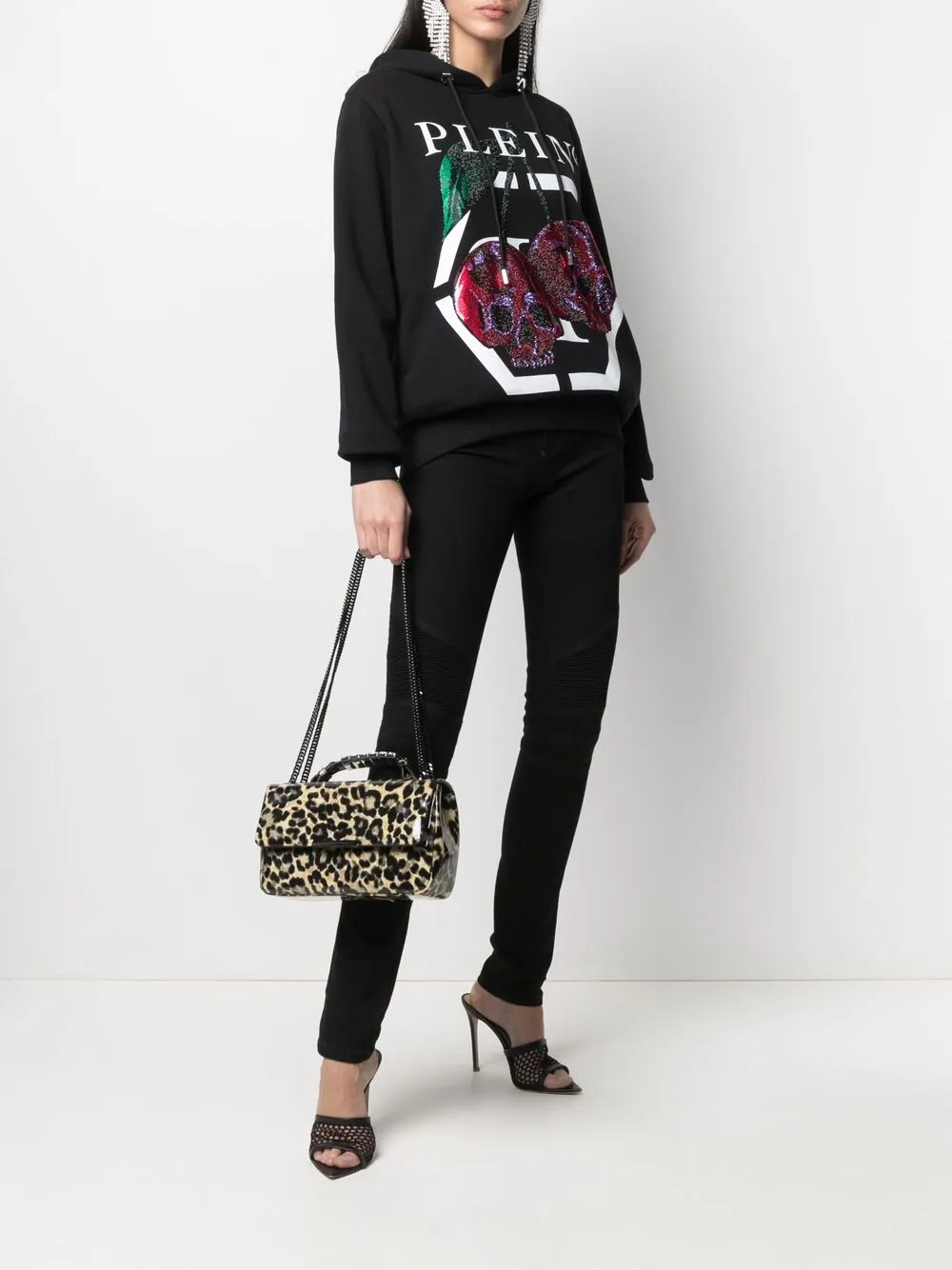 фото Philipp plein худи с принтом skull