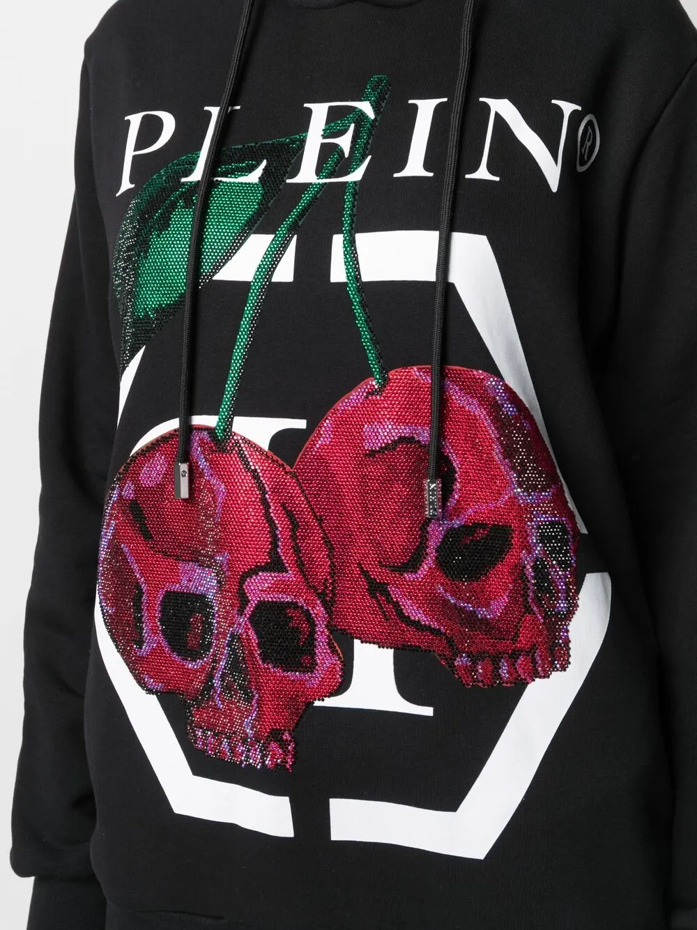 фото Philipp plein худи с принтом skull