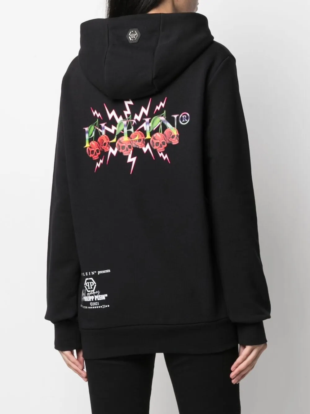 фото Philipp plein худи с принтом skull