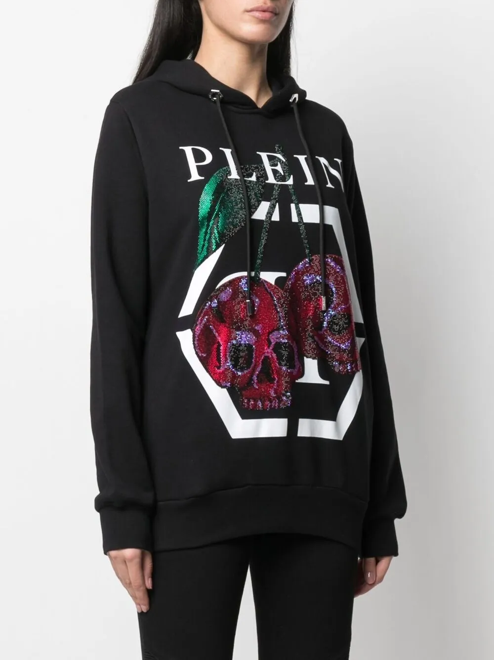 фото Philipp plein худи с принтом skull