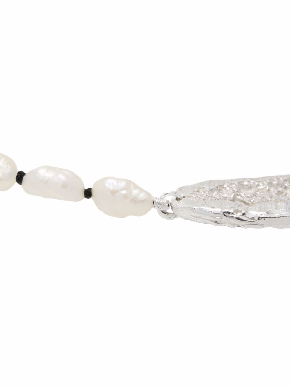 Shop Loveness Lee Myia Pearl Necklace In Silber