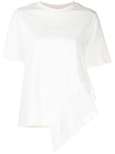 embroidered-logo cotton T-shirt
